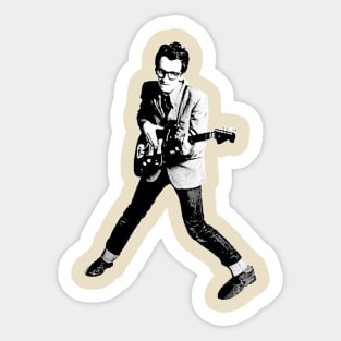 90s Elvis Costello Sticker